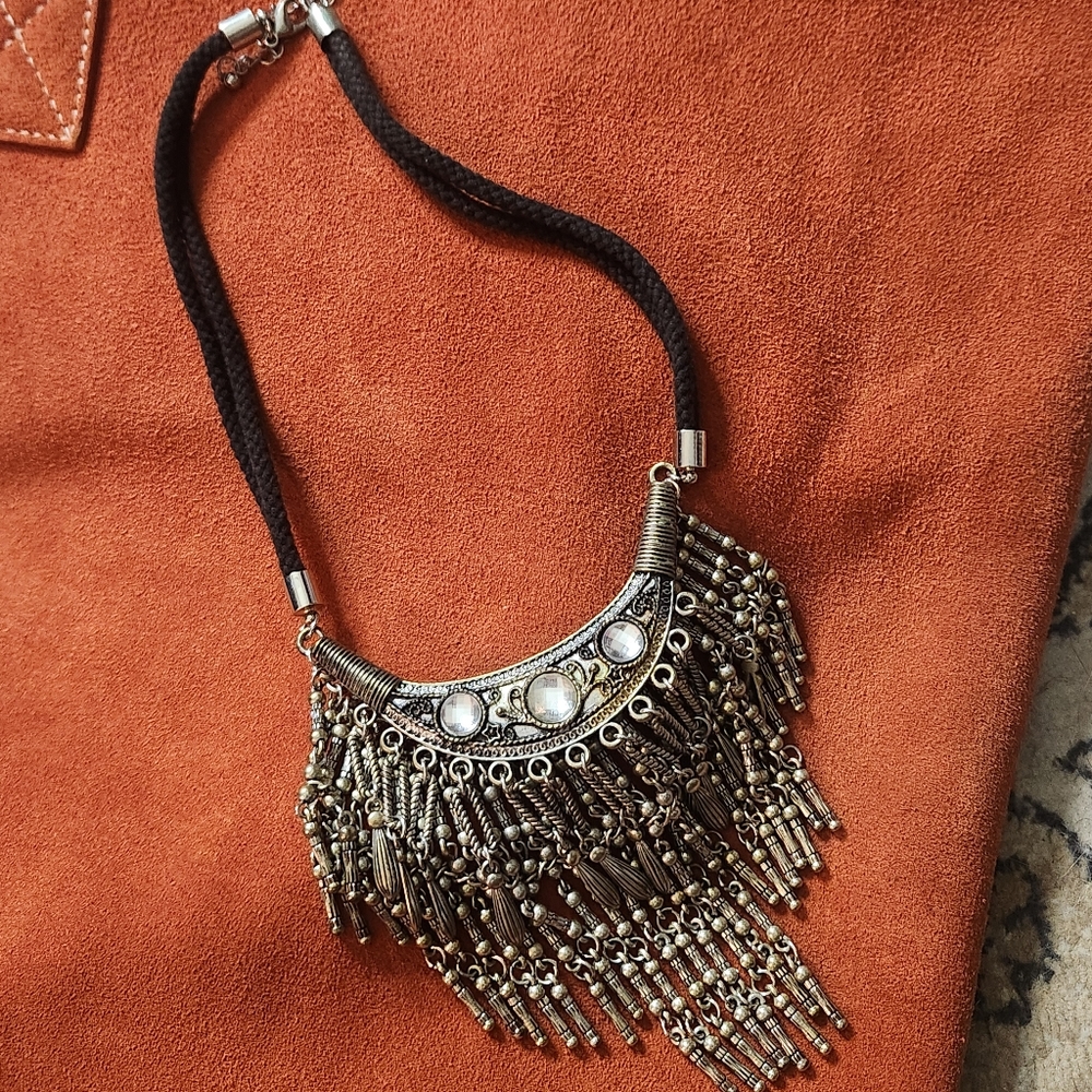 Boho statement necklace